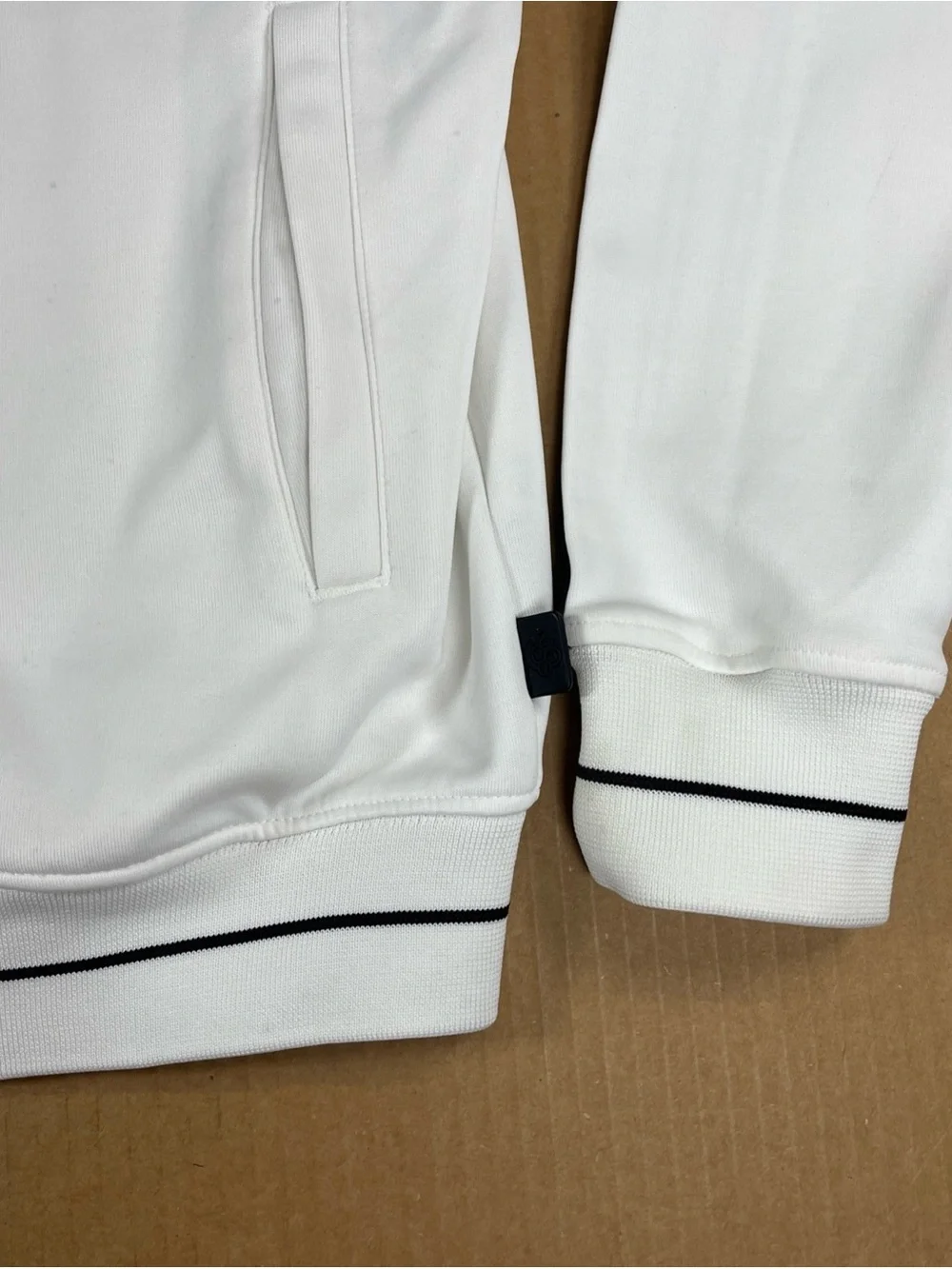 VTG Adidas 2006 FIFA World Cup Germany Koln Track Jacket Mens L White Zip Soccer